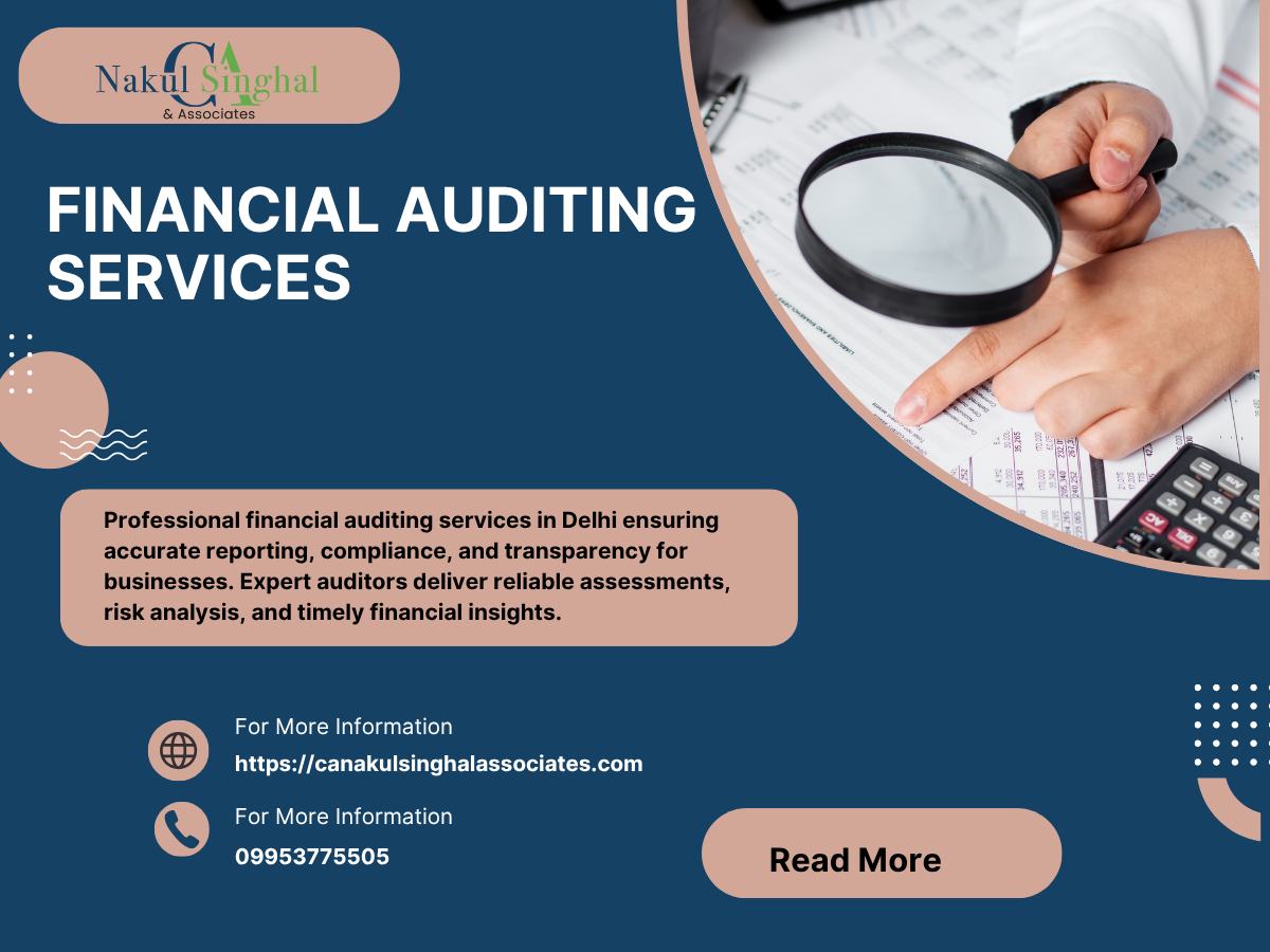 How to find reliable financial auditors in Delhi?